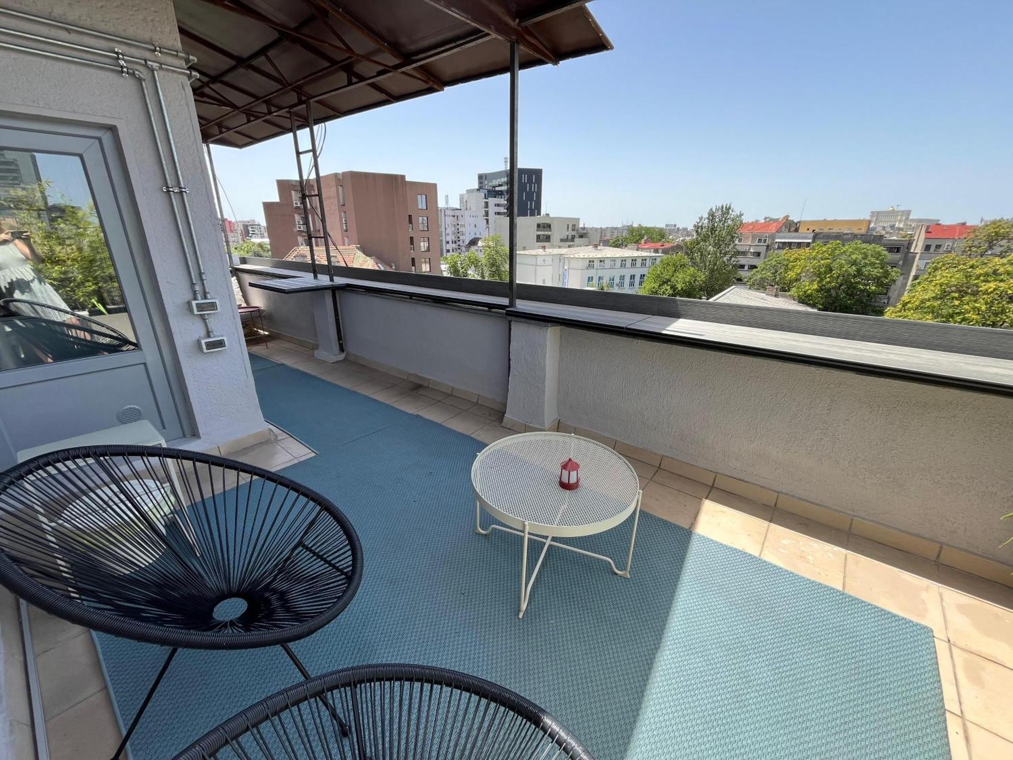 Terrace View Downtown Studio 布加勒斯特 外观 照片