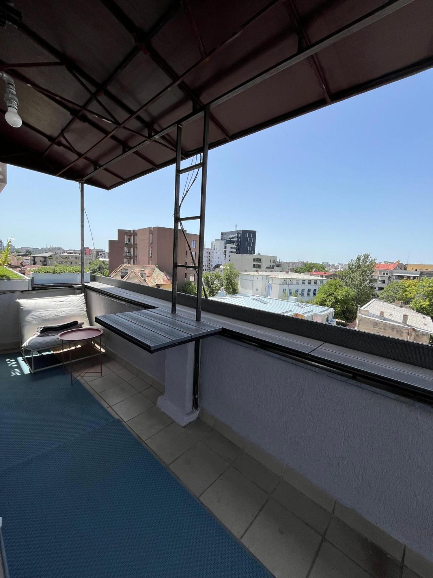 Terrace View Downtown Studio 布加勒斯特 外观 照片