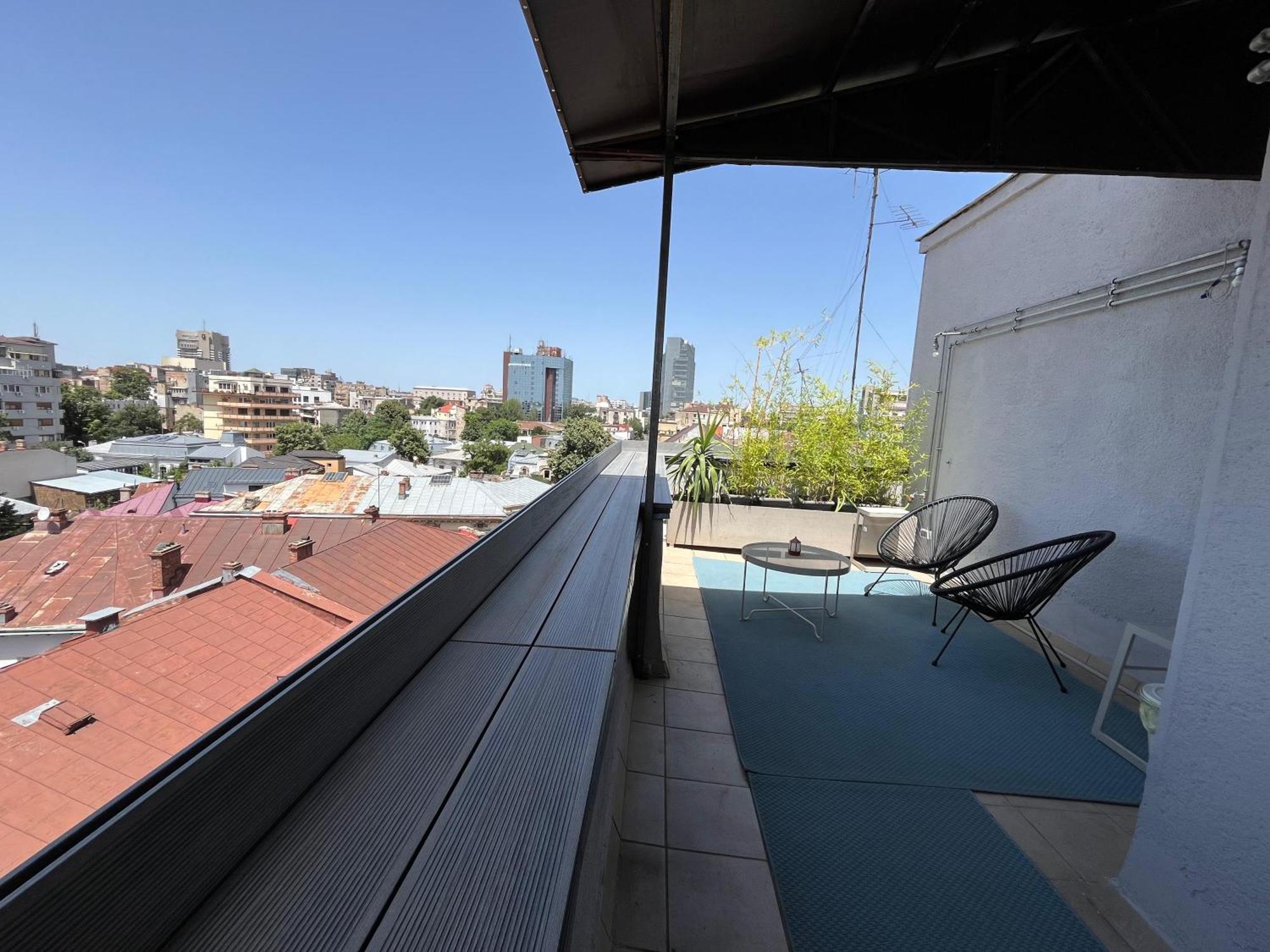 Terrace View Downtown Studio 布加勒斯特 外观 照片